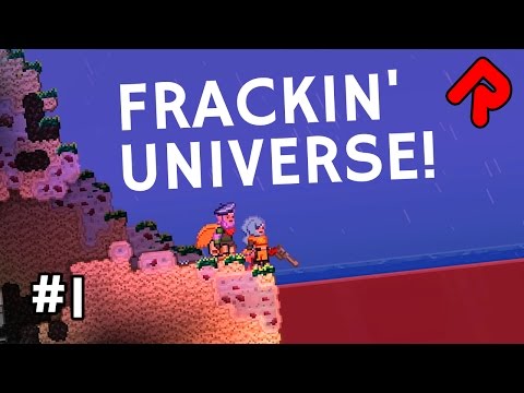 Let&rsquo;s Play Starbound Frackin&rsquo; Universe mod ep 1: Best Starbound mod?