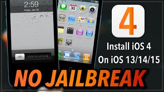 iOS 15 Running iOS 4 - How To iOS 13/14/15 Running iOS 4 Install OLD iOS No Jailbreak No Computer screenshot 4
