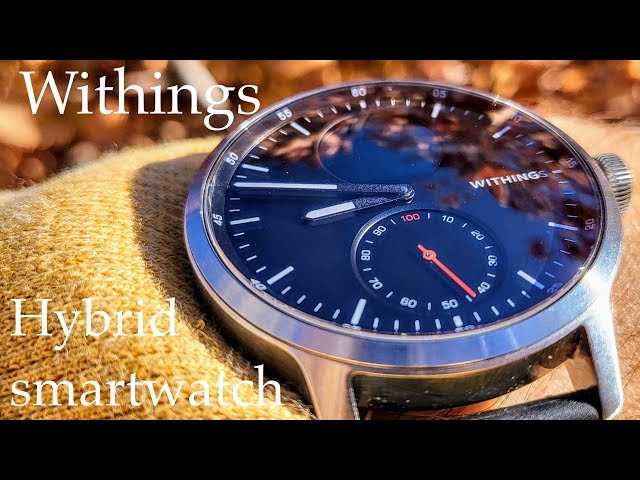 ScanWatch - Day 1... (hybrid smartwatch by Withings)