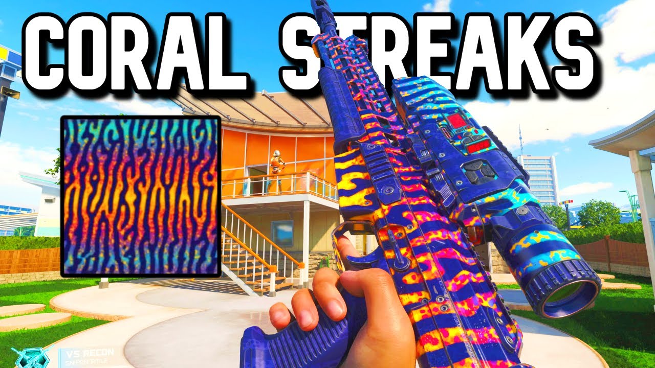 Unlocking “CORAL STREAKS” CAMO in BLACK OPS 7… (Weekly Challenges Reward)