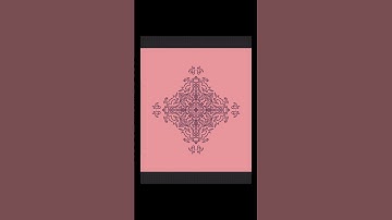 Symmetry Drawing | Quadrant Symmetry Pattern | A189 #digitaldrawing #procreatedigitalart  #procreate