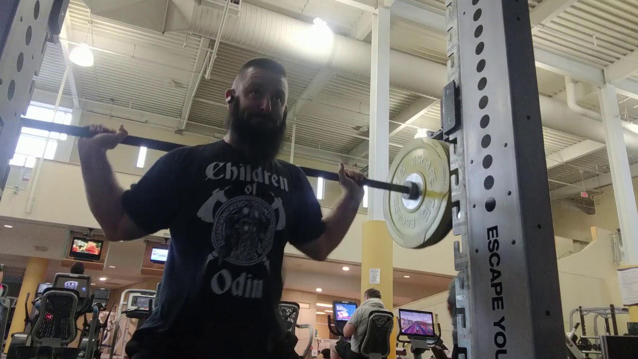 Bearded Powerlifter Week 2, Day 2 YouTube