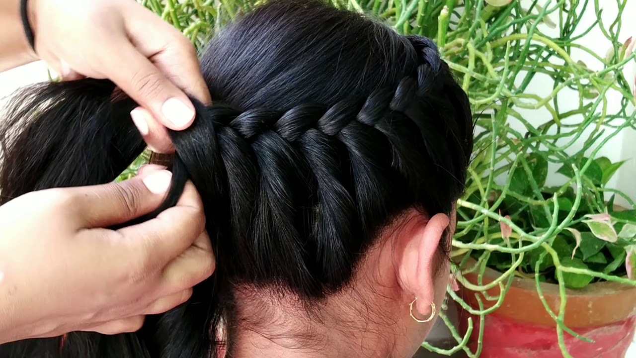 2 Easy Hairstyle| How to do French Braid Hairstyle tutorial 2020|Easy Ha...  | French braid hairstyles, Braided hairstyles easy, Easy hairstyles for  long hair