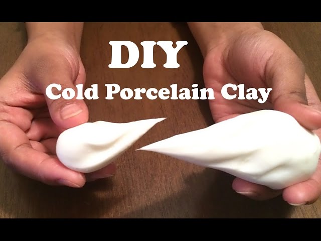 Cold Porcelain Clay Recipe