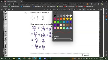 CSEC Math Paper 2 worked solutions series - January 2023 Question 1(a)(ii)