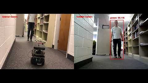 Robot Stalker - Person Tracking via Machine Learning