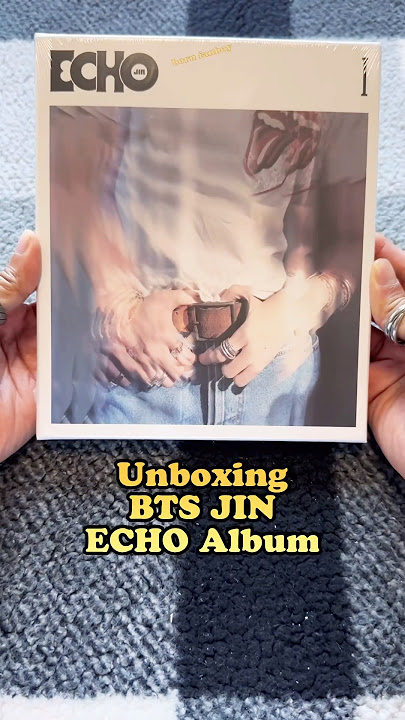 Unboxing BTS JIN - ECHO Album