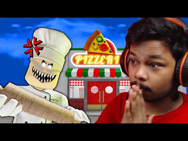 I Escaped Pizza shop in ROBLOX | Horror game in tamil | Roblox tamil class=
