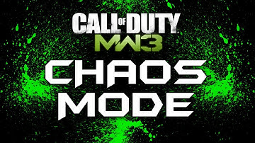 NEW MW3 GAME MODE = CHAOS MODE! [Live Commentary]
