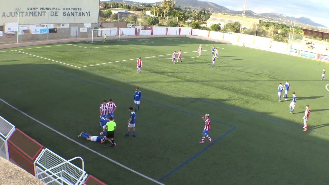 CE Santanyí /ATB 1 - CF Sant Rafel 0. Segunda parte. Tercera División Balear 21/22