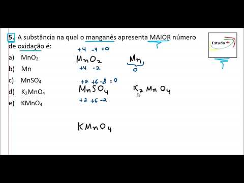 Vídeo: Por que o manganês tem o maior estado de oxidação?