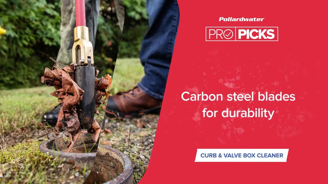 Pollardwater Curb & Valve Box Cleaner YouTube