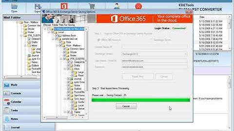 Import OLM to Office 365 Account