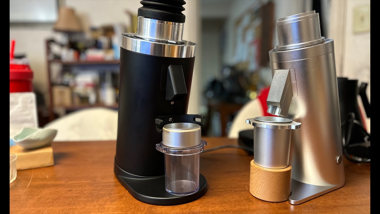 Live DF64V vs. DF64 Gen 2 Coffee Grinder YouTube
