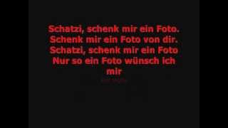 Video thumbnail of "Cover - Schatzi, ... ein Foto - Lyrics.wmv"