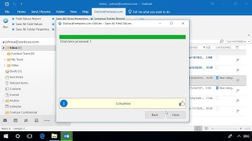 Save All Fields of Outlook Items