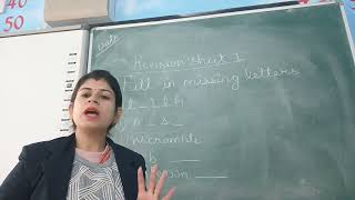 Class 1, English Mulberry, Revision Sheet 1 by Sneha