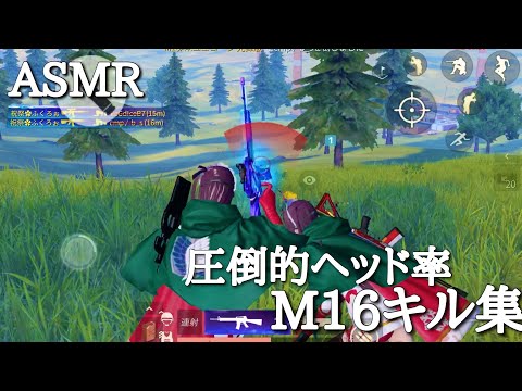 【荒野行動】M16キル集　圧倒的ヘッド率【神曲】#20