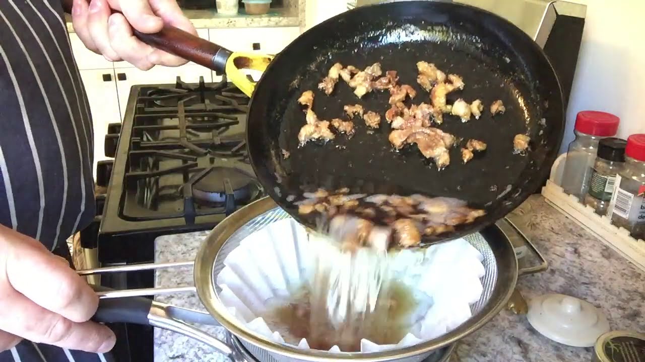 RENDERING DUCK FAT!!!! - YouTube