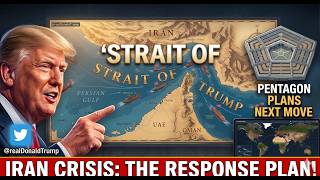 Donald Trump Sparks Storm with “Strait of Trump” Tweet, Pentagon Plans Next Iran Move