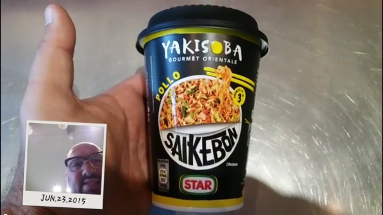 Saikebon Yakisoba recensione e assaggio al pollo!