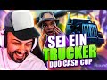 🤣 So ROTIERT MAN MIT DEM TRUCKER INS LATE GAME | Duo Cash Cup Opens