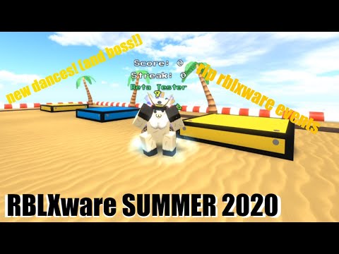 Rblxware Summer Event 2020 Rundown Youtube - summer minigame beta roblox