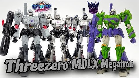 Threezero MDLX Vintage Animation Edition Megatron Review