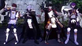 MMD seven knights.::Sweet Devil (remix)::. [rudy,kris,jave,spike]