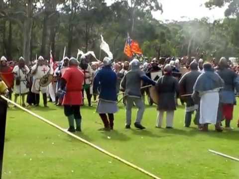 Battle of Bannockburn 2014 - battle reenactment
