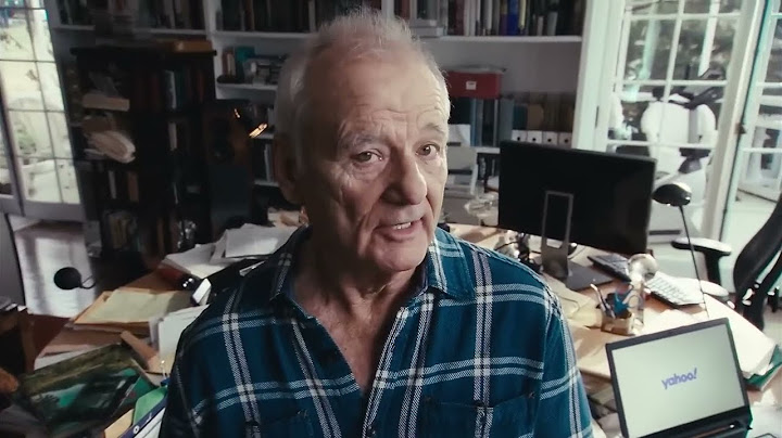 Yahoo "Email Bill Murray" Super Bowl 2025 Commercial