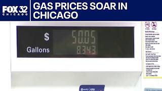 Gas prices soar in Chicago