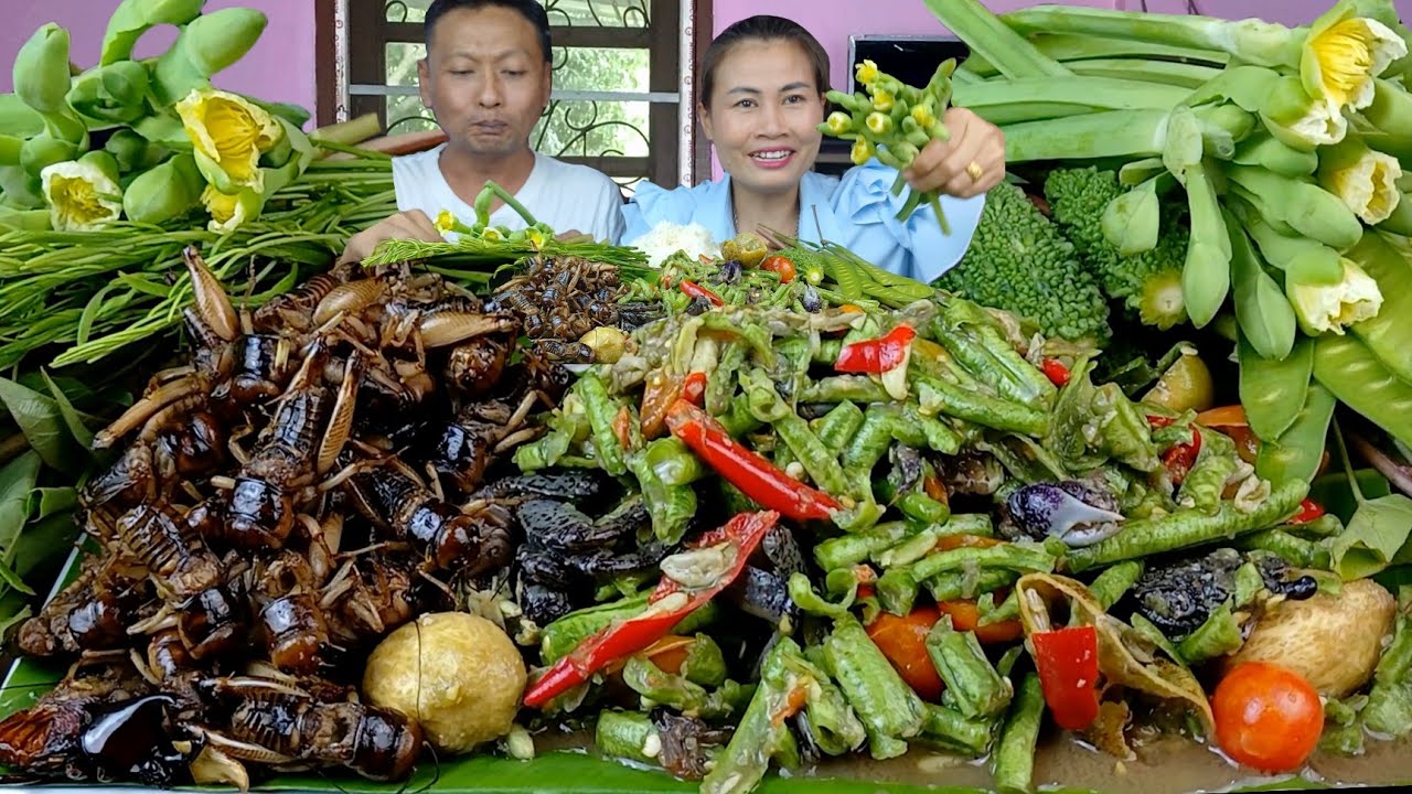 คั่วจิโป่มกินกับตำถั่วข้าวเหนียวฮ้อนๆแซ่บมันนัวเข้ากันคักจ้า|หนิงมาพาแซ่บ20 ตุลาคม  2025