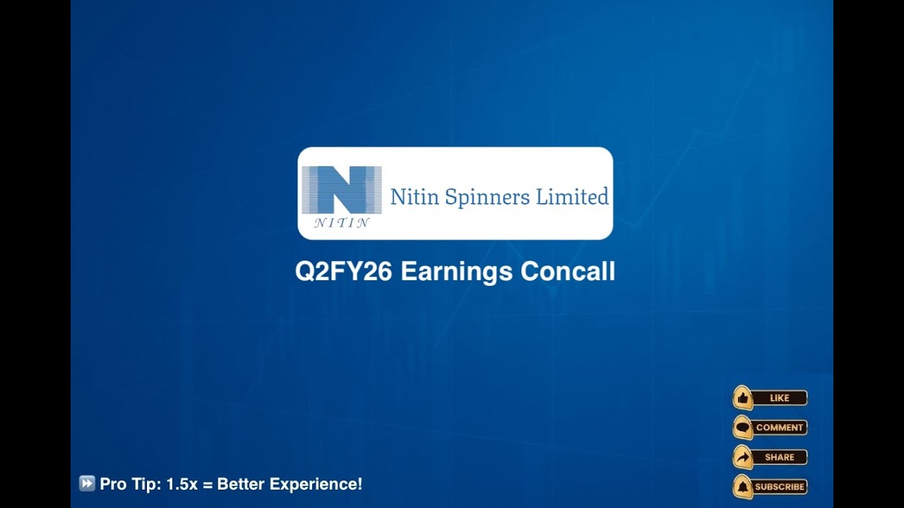 Nitin Spinners Ltd Q2FY26 Earnings Concall