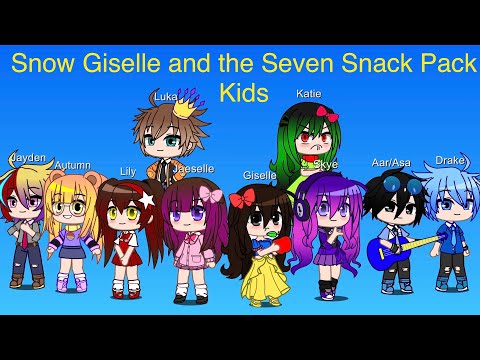 TSPSFA || Episode 95 || Snow Giselle and the Seven Snack Pack Kids Gacha Club