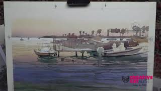 Richie Vios&#39; High Speed Watercolor Painting