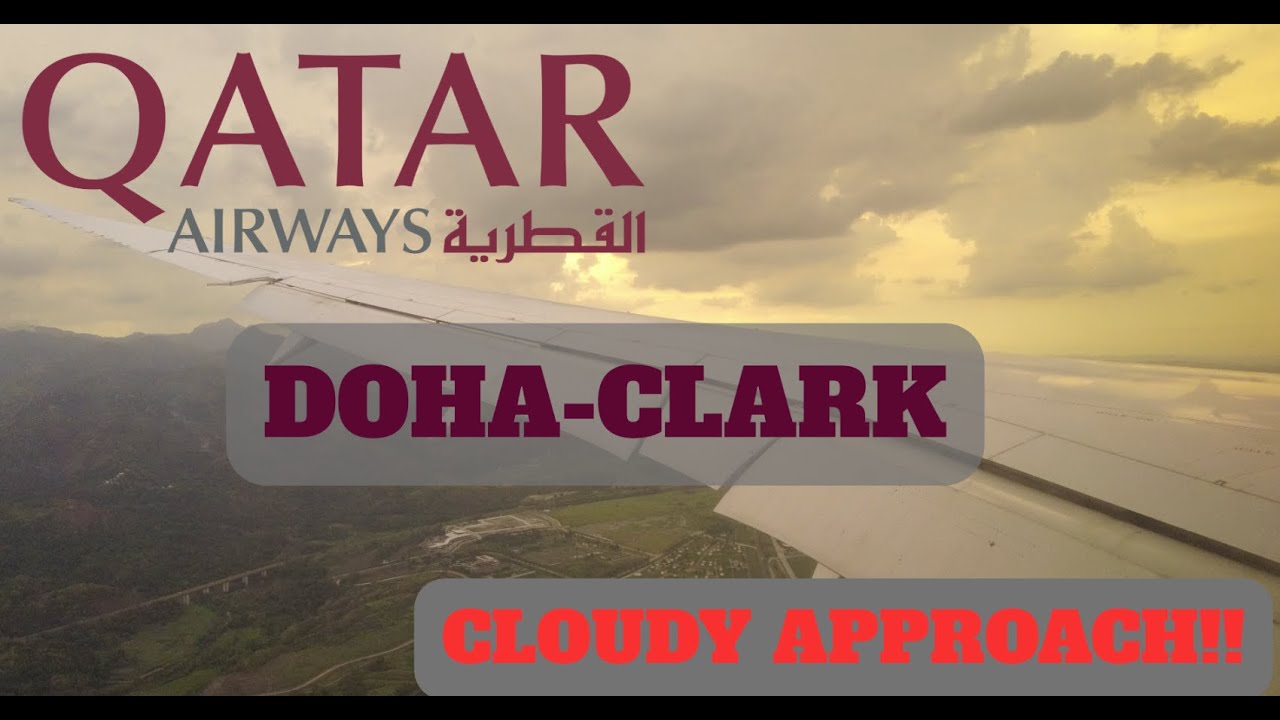 Qatar Airways Doha (DOH) to Clark (CRK) Philippines Boeing 787-8 Economy Class