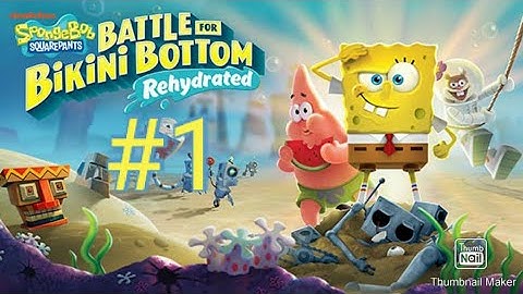 SpongeBob SquarePants BFBB Rehydrated Gameplay Walkthrough Part 1 - Jellyfish Fields (No Commentary)