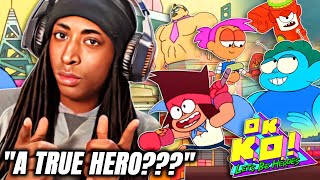 LETS BE HEROS | OK K.O. Season 1 Episode 1 REACTION/REVIEW
