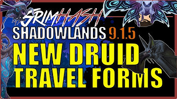 NEW Druid Travel Forms // Patch 9.1.5 // WoW Shadowlands