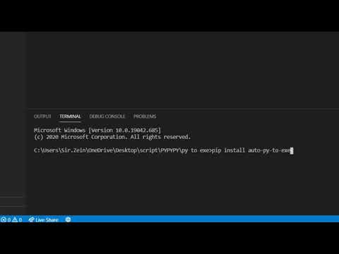 Cara Convert py to exe / python to executable
