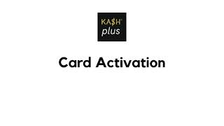 User Guide - Card Activation