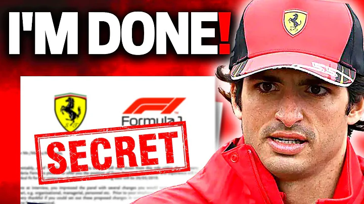 Bad News for Sainz After Ferrari's Announcement!