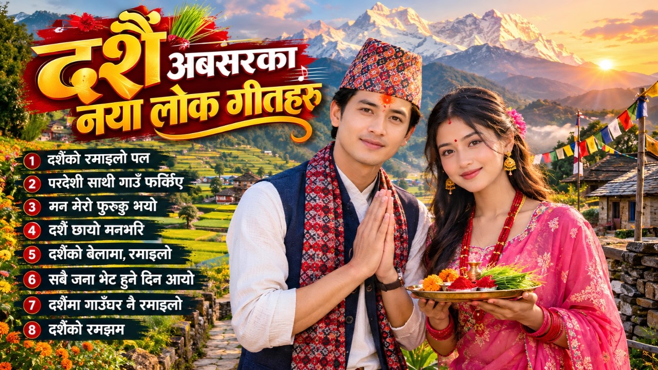 🎶 Top Trending Dashain Lok Geet 2026 | New Nepali Festival Songs | Dashain Special