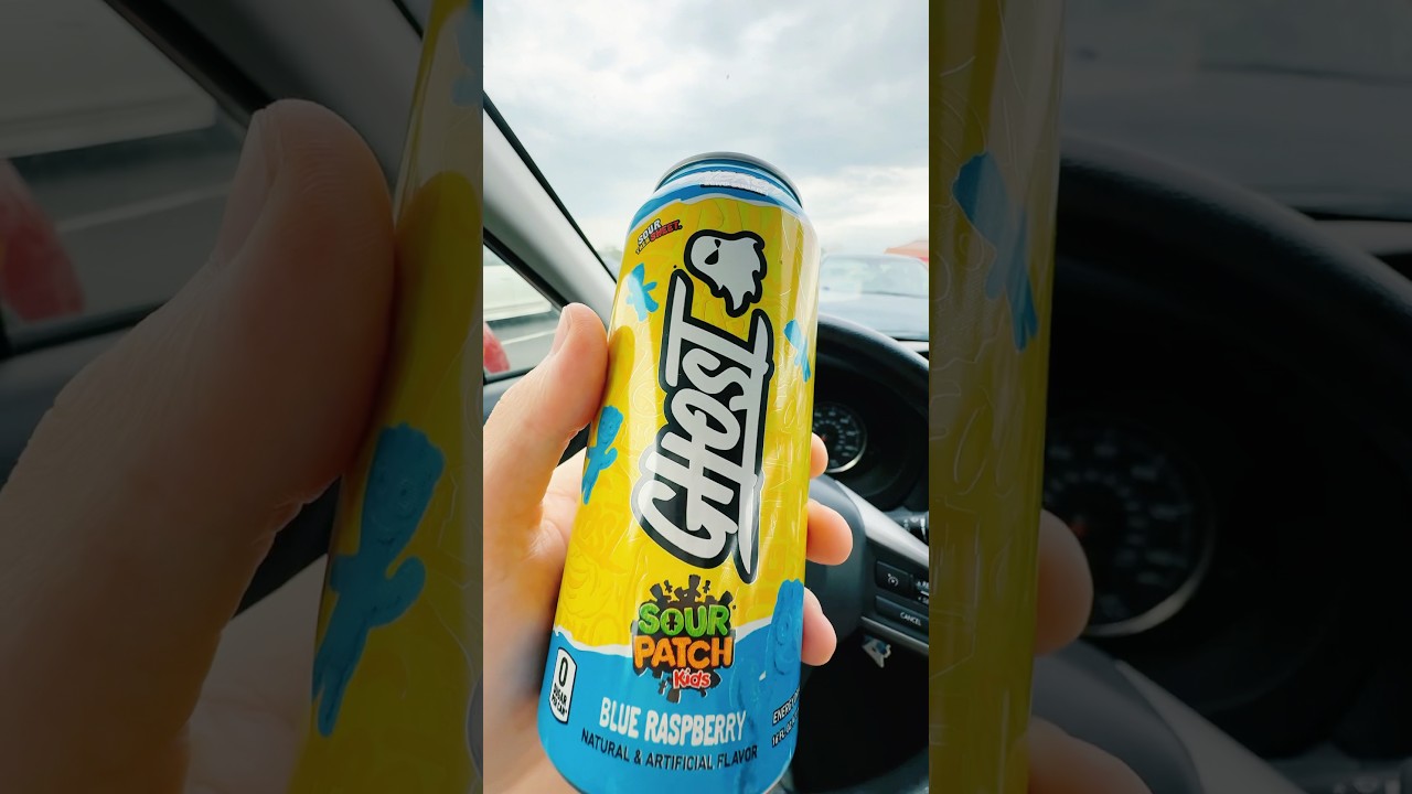 Trying GHOST Energy Blue Raspberry FIRST  