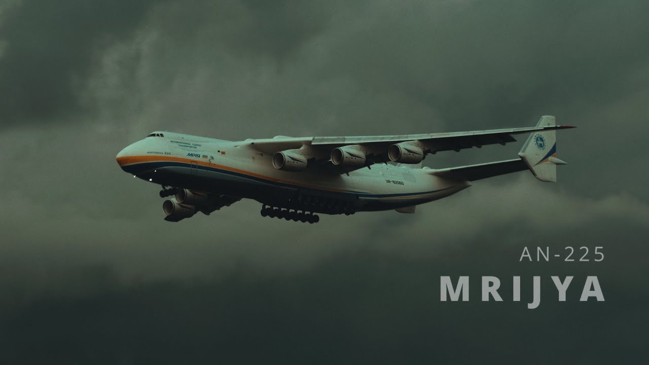 Antonow AN-225 "Mriya" Landing Airport Leipzig/Halle