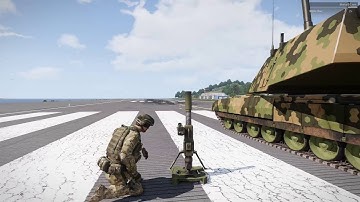 Arma 3 How to use Artillery (Artillery Computer) Mortar Sochor Scorcher MLRS