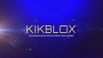 KIKBLOX System - Building Blocks for Electrical Enclosures