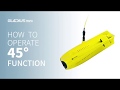 CHASING GLADIUS MINI UNDERWATER DRONE | How to operate 45° tilting function