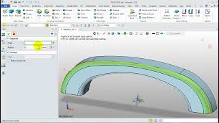 ZW3D 2019:  Fillet biến thiên Variable Radius